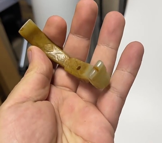 古玩玉器做舊仿古“玉鳳鳥”真品鑒賞圖