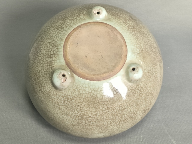 古玩陶瓷郎窯綠羅漢爐真品鑒賞圖