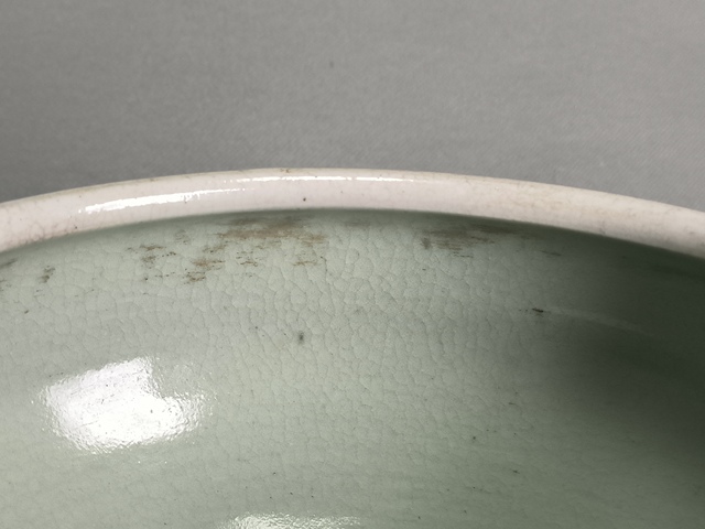 古玩陶瓷郎窯綠羅漢爐真品鑒賞圖