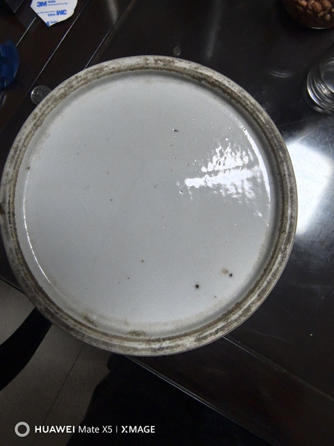 古玩陶瓷青花帽筒真品鑒賞圖