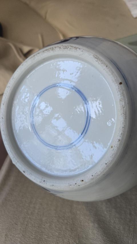 古玩陶瓷清光緒 青花人物紋罐真品鑒賞圖