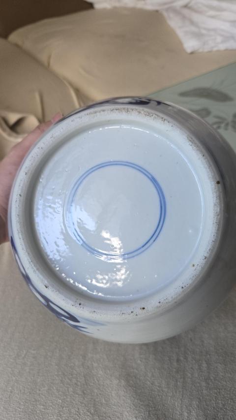古玩陶瓷清光緒 青花人物紋罐真品鑒賞圖
