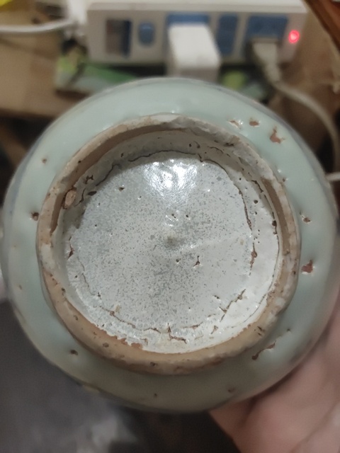 古玩陶瓷明中晚期 青花花卉紋碗真品鑒賞圖
