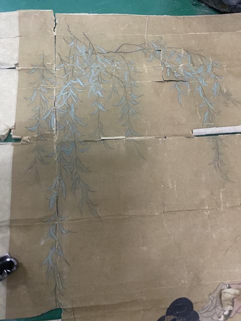 古玩字畫美女圖真品鑒賞圖