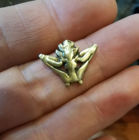 古玩銅器大鵬鳥真品鑒賞圖