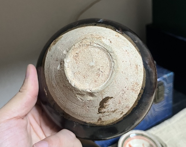 古玩陶瓷吉州窯窯變釉盞真品鑒賞圖