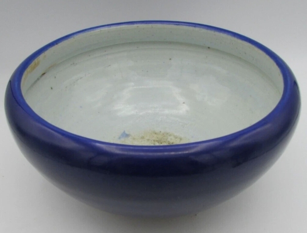 古玩陶瓷霽藍釉香爐真品鑒賞圖