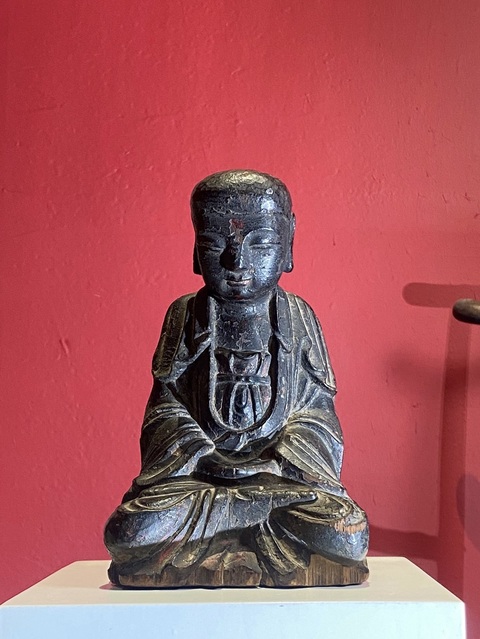 古玩雜項木雕造像真品鑒賞圖