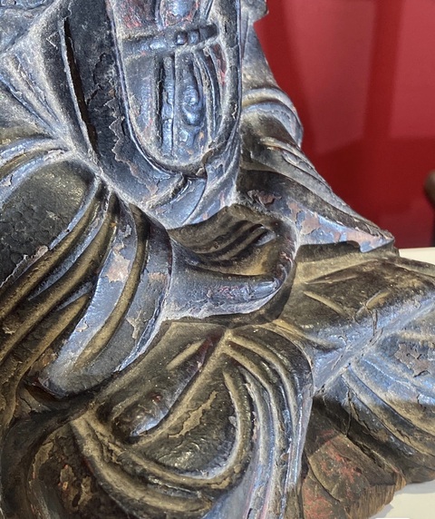 古玩雜項木雕造像真品鑒賞圖