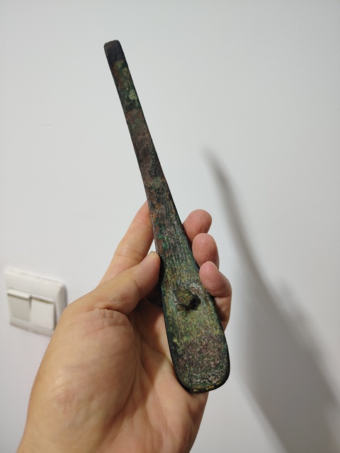 古玩銅器帶鉤真品鑒賞圖
