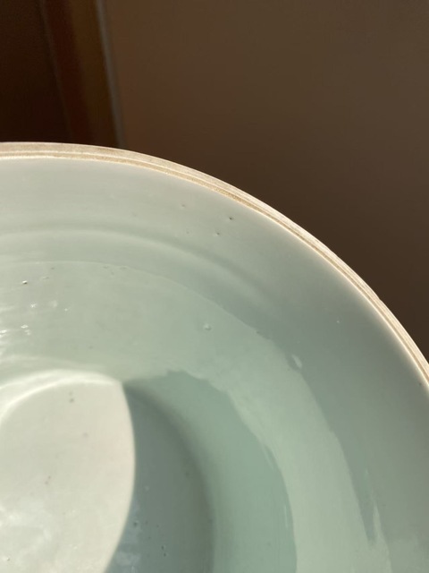 古玩陶瓷青花山水筆筒真品鑒賞圖