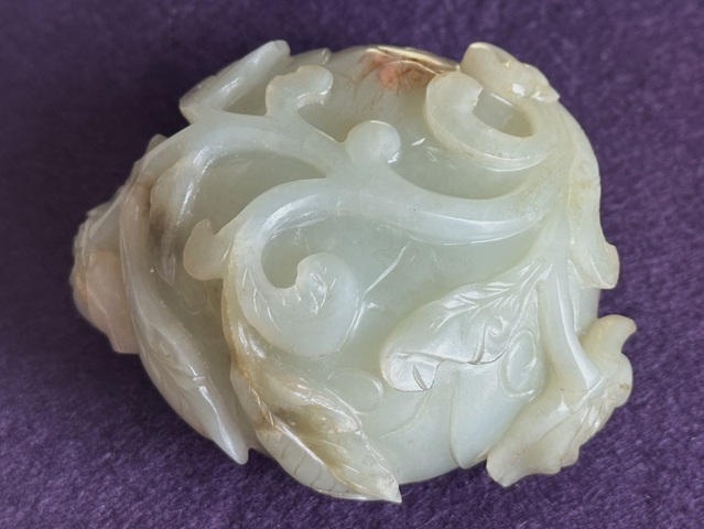 古玩玉器和田玉雕“水盂”真品鑒賞圖
