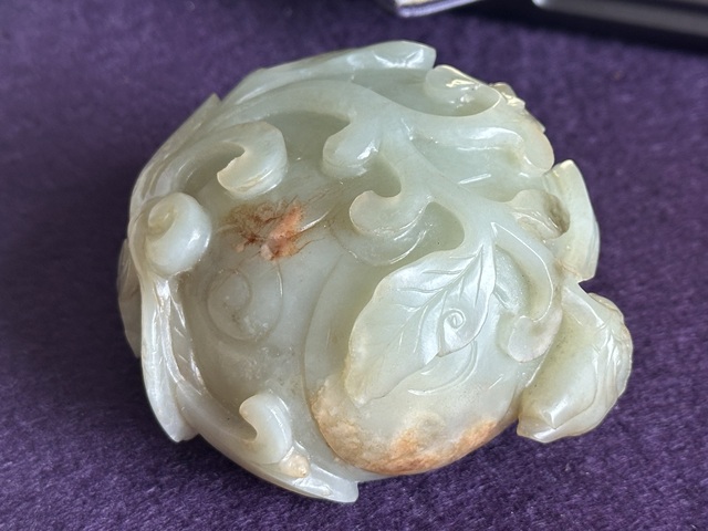 古玩玉器和田玉雕“水盂”真品鑒賞圖