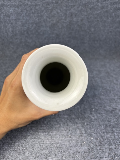 古玩陶瓷青花留白雙龍穿花紋觀音瓶拍賣(mài)，當(dāng)前價(jià)格2988元