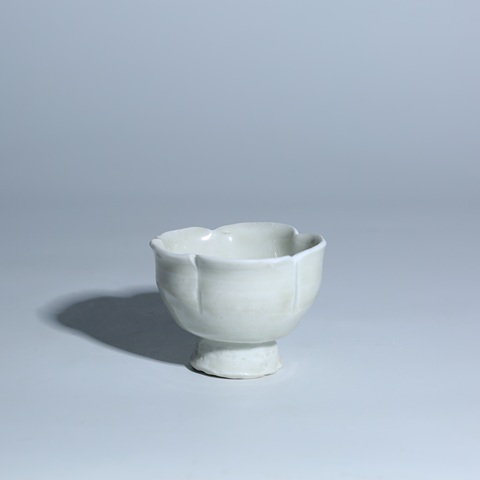 古玩陶瓷青白釉花口盞拍賣,當前價格1999元