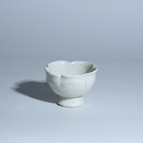 古玩陶瓷青白釉花口盞拍賣,當前價格1999元