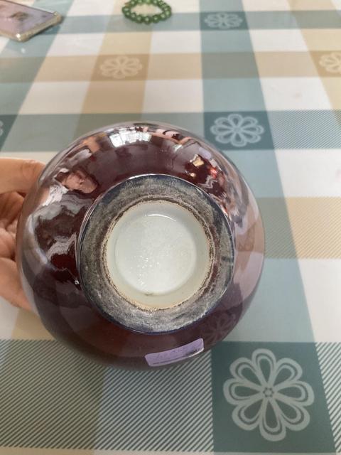 古玩陶瓷紅釉瓶真品鑒賞圖