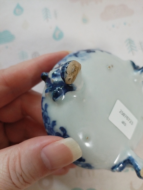 古玩陶瓷青花香爐真品鑒賞圖