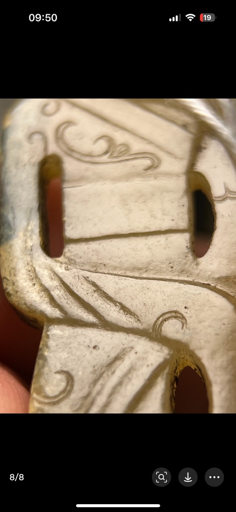 古玩玉器做舊仿漢代“玉舞人”真品鑒賞圖