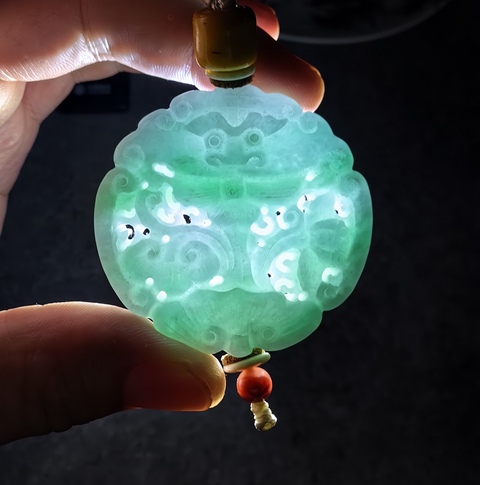 古玩玉器香囊真品鑒賞圖
