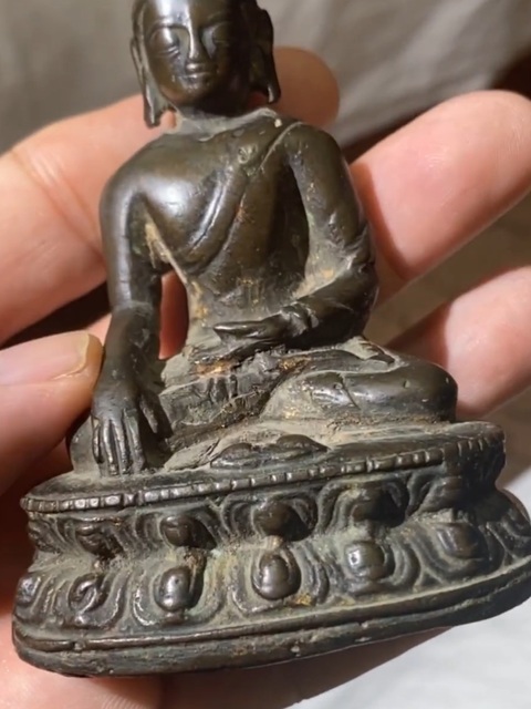 古玩銅器造像真品鑒賞圖