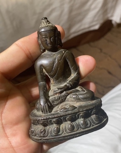 古玩銅器造像真品鑒賞圖