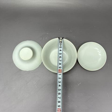古玩陶瓷民國·檸檬黃釉三才蓋杯碗·胡隆昌拍賣，當前價格1480元