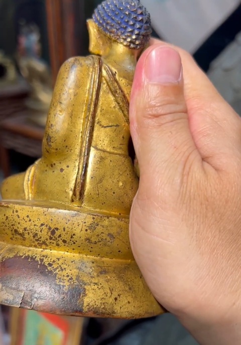 古玩銅器造像真品鑒賞圖