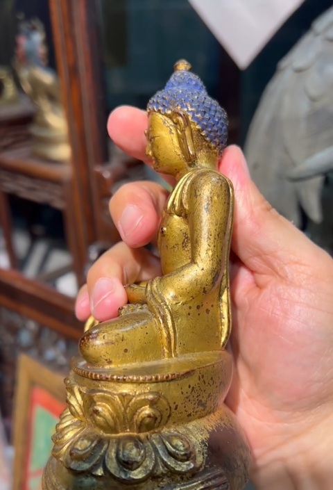 古玩銅器造像真品鑒賞圖