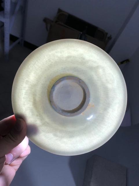 古玩陶瓷宋,青白釉娃娃采蓮紋印花盤拍賣,當前價格9999元