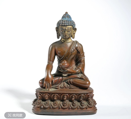 古玩銅器造像真品鑒賞圖
