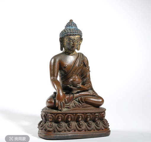古玩銅器造像真品鑒賞圖