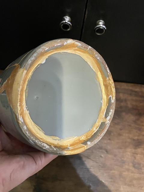 古玩陶瓷龍泉窯鳳耳瓶真品鑒賞圖