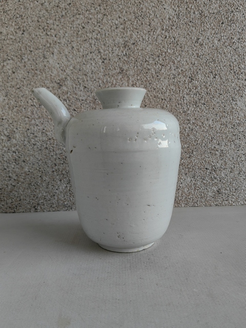 古玩陶瓷白釉執壺拍賣,當前價格680元