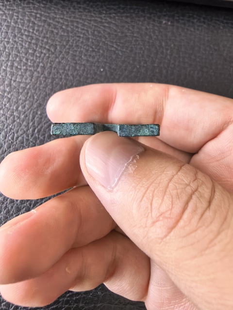 古玩錢幣王莽貨布真品鑒賞圖
