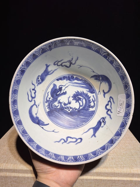 古玩陶瓷青花碗真品鑒賞圖