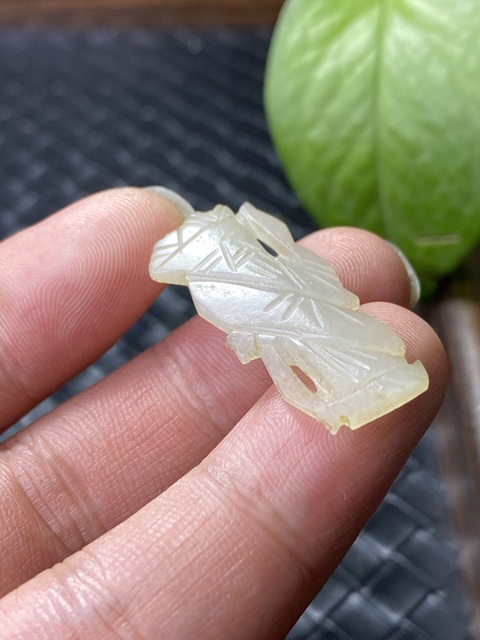 古玩玉器和田玉雕“人物花片”真品鑒賞圖