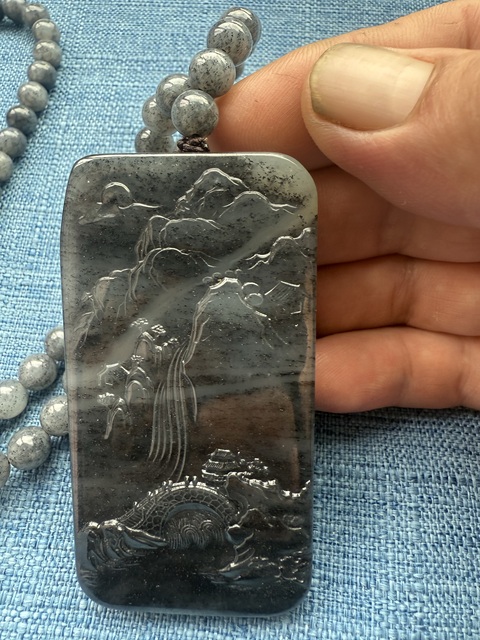 古玩玉器玉牌子真品鑒賞圖