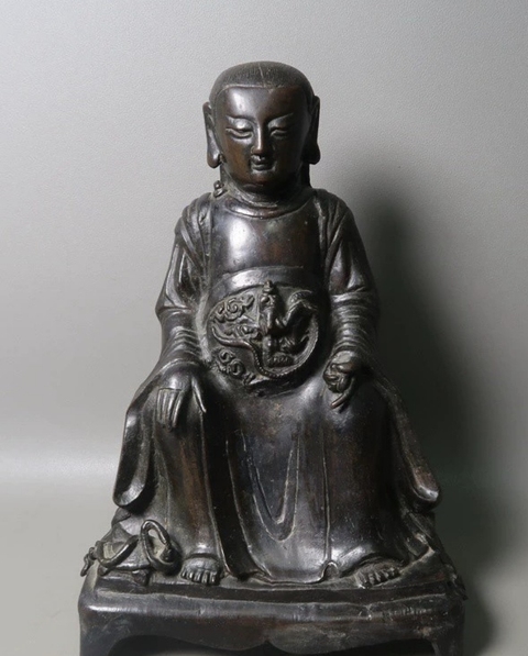 古玩銅器造像真品鑒賞圖