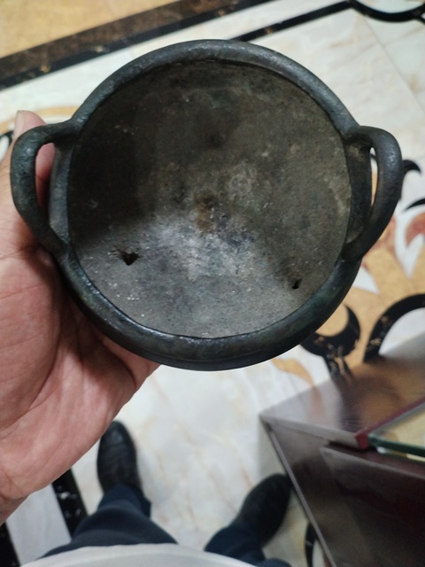 古玩銅器銅爐真品鑒賞圖