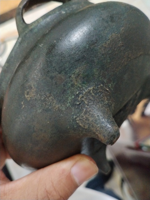 古玩銅器銅爐真品鑒賞圖