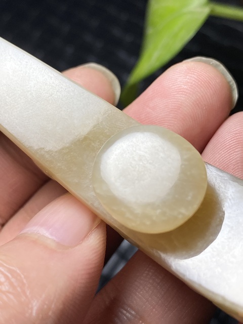 古玩玉器(漂亮)清代和田玉雕“蒼龍教子”帶鉤拍賣,當前價格15000元