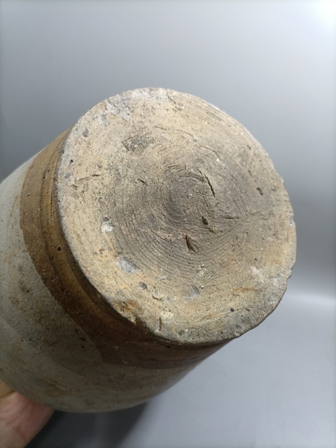 古玩陶瓷四系白釉廣口罐真品鑒賞圖