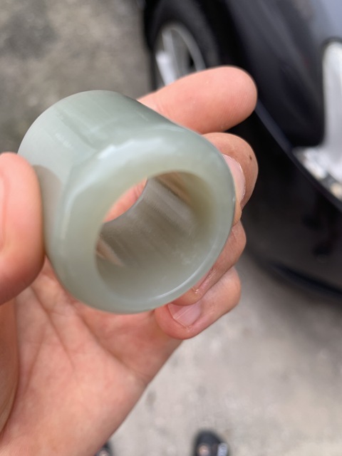 古玩玉器玉扳指真品鑒賞圖