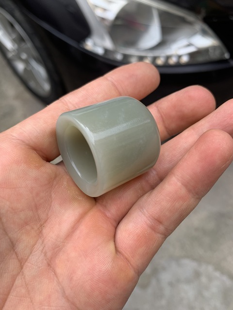 古玩玉器玉扳指真品鑒賞圖