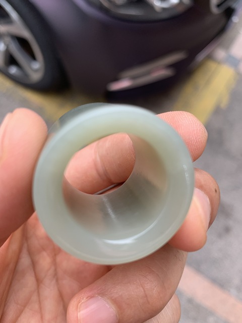 古玩玉器玉扳指真品鑒賞圖