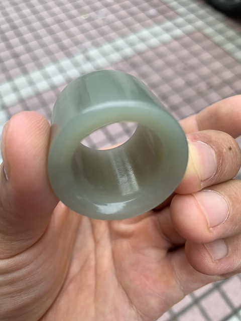 古玩玉器玉扳指真品鑒賞圖