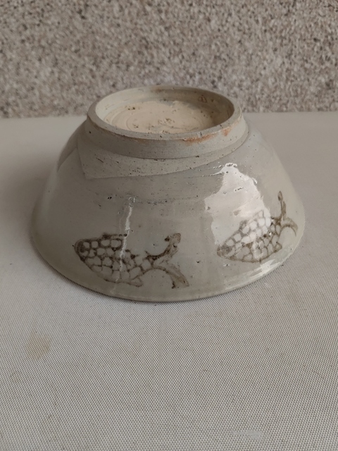 古玩陶瓷青花魚紋碗拍賣,當(dāng)前價格680元
