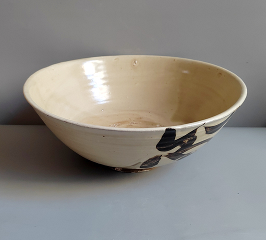 古玩陶瓷磁州窯碗真品鑒賞圖