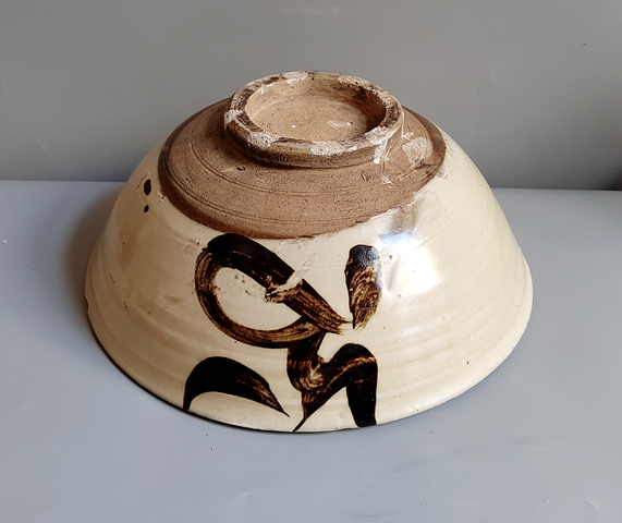 古玩陶瓷磁州窯碗真品鑒賞圖